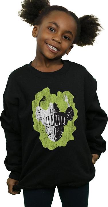 Actual product image Disney Girls The Descendants Cruella Long Live Sweatshirt (140, 146)