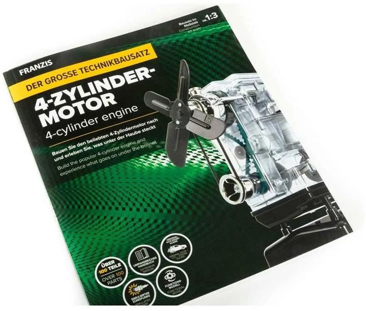 Produktbild Franzis 4-Zylinder-Motor