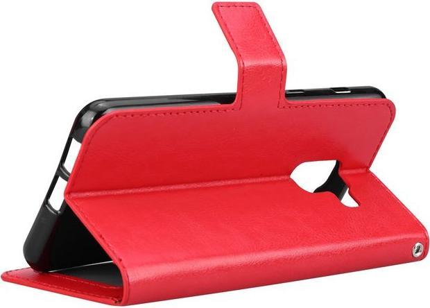 Actual product image MU Classic Crazy Horse Leather Bookcover Case (Samsung Galaxy A8 (2018))