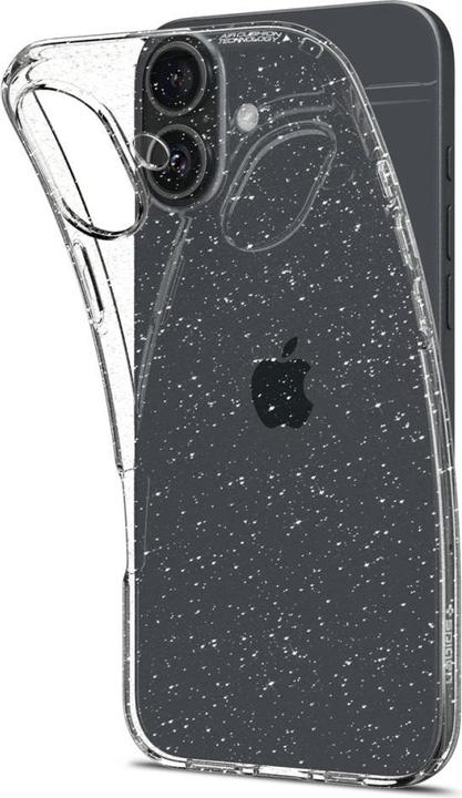 Actual product image Spigen Liquid Crystal case for iPhone 16 6,1" glitter crystal (Apple iPhone 16)