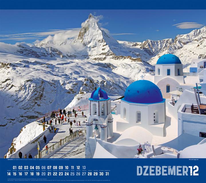 Actual product image Verrückte Welt Kalender 2026 (54 x 48 cm, Hardcover, German)