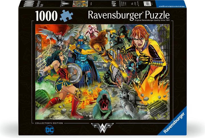 Immagine prodotto Ravensburger Puzzle 12000747 - Wonder Woman - puzzle DC Comics da 1000 pezzi per adulti e bambini (1000 pezzi)