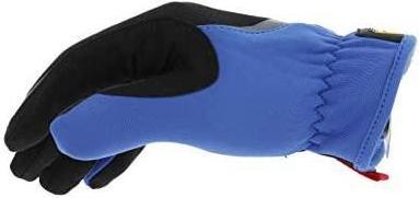 Produktbild Mechanix Wear Gloves Mechanix FastFit® 10 / L size. Blue. Wrinkled cuff, faux leather, TrekDry® (L)