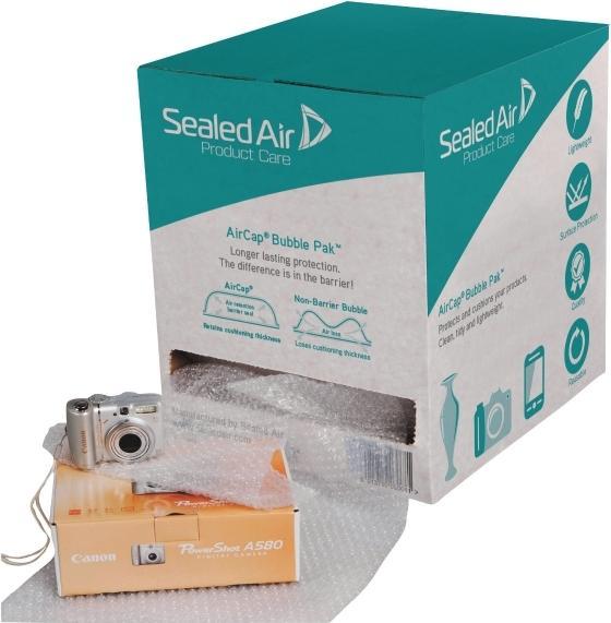 Actual product image Sealed Air Bobleplast air cap, roll in box, 30 cm x 40 m