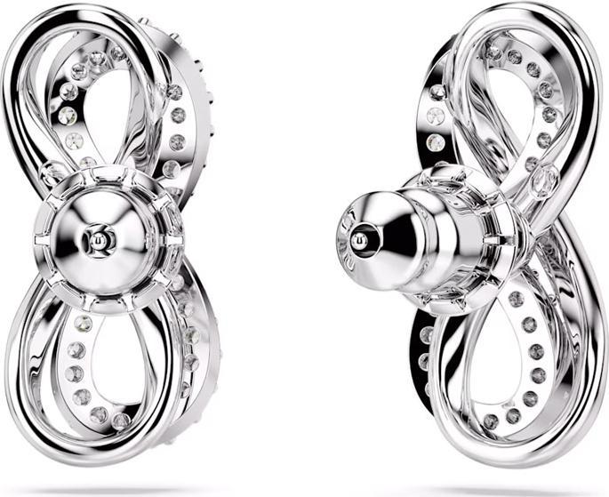 Immagine prodotto Swarovski Orecchini Hyperbola infinity bianchi (Metallo Swarovski)