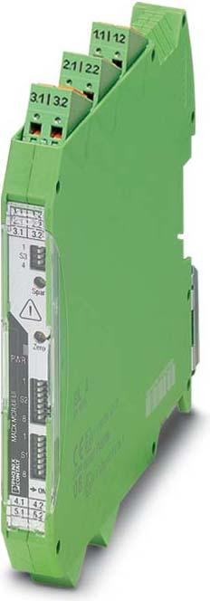 Image du produit Phoenix Contact Amplificateur séparateur 3 voies config. 12-24Vdc
