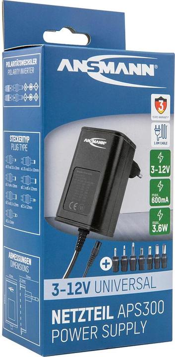 Actual product image Ansmann APS 300 NEW max. 3.6 W