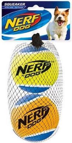 Produktbild Zeus Nerf Tennisball quietschend gross 2 Stk (Apportieren)