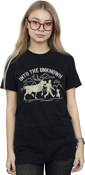 Image du produit Disney - T-shirt FROZEN INTO THE UNKNOWN - Femme (XXL)