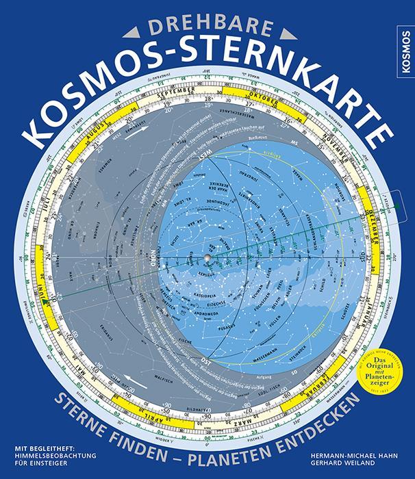 Actual product image Kosmos Rotating Cosmos Star Map