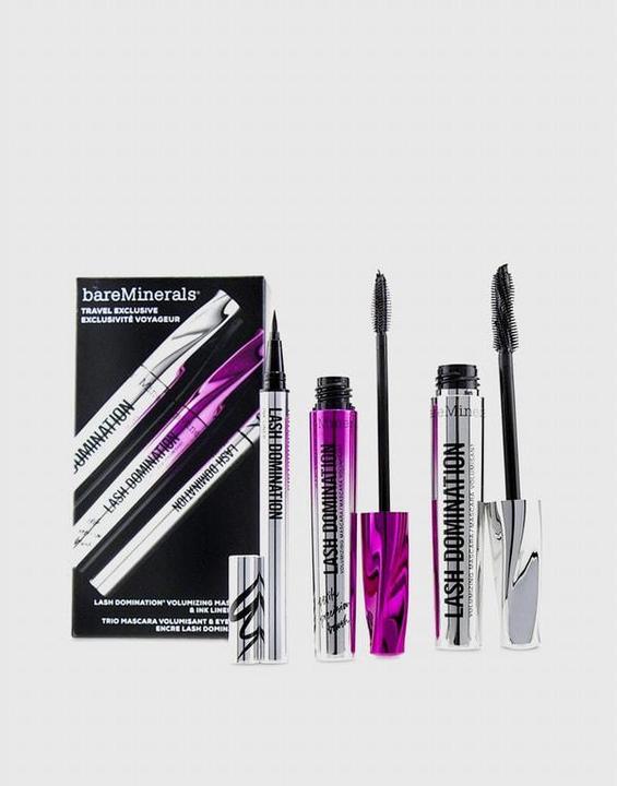 Produktbild Bare Minerals Bareminerals Travel Exclusive Set mit Lash Domination Volumizing Mascara Intense Black 8.5 Ml, Lash
