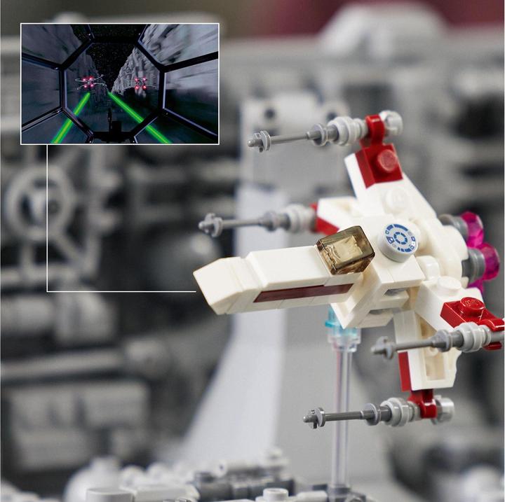 Immagine prodotto LEGO Diorama della corsa in trincea della Morte Nera (75329, LEGO Star Wars)