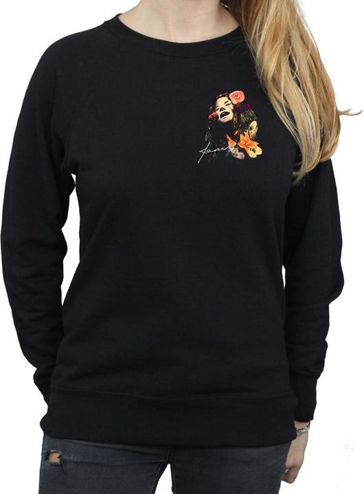 Image du produit Janis Joplin - Sweat FLORAL FAUX POCKET - Femme (S)