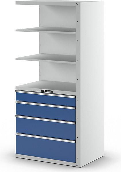 Produktbild Lista Schubladenregal (102 cm, 220 cm)