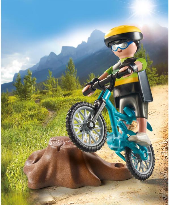 Actual product image Playmobil Mountain biker (71756, Playmobil Special Plus)
