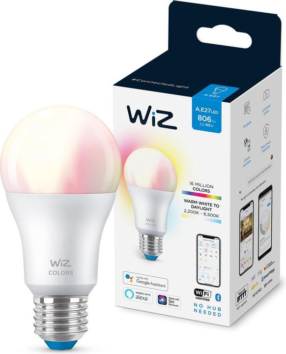 Productafbeelding WiZ Afstembare witte kleur standaard (E27, 60 W, 806 lm, 1 x, F)