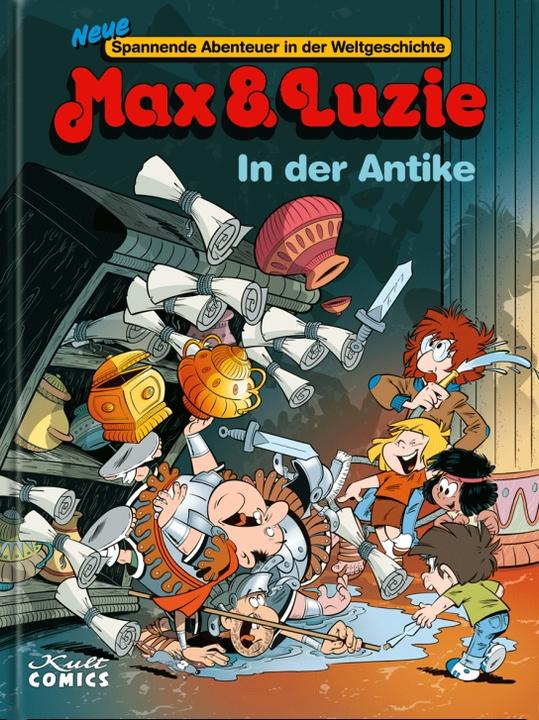 Actual product image Max & Luzie - Neue spannende Abenteuer in der Weltgeschichte 1 (German, JAN, Frizzanti/Suski, 2024)