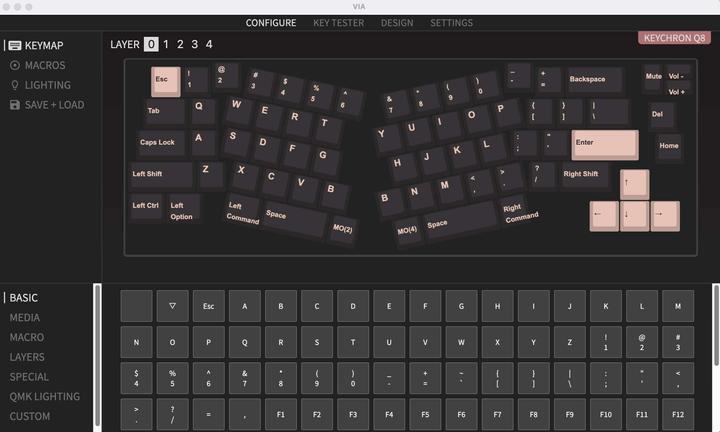Actual product image Keychron Q8 Knob Version (US, Cable)