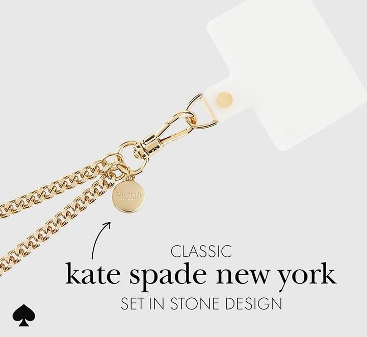 Image du produit Kate Spade Phone Crossbody – Kette am Telefonrahmen (in Stein gemeisselt)