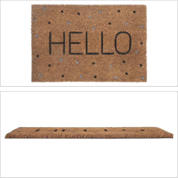 Image du produit Relaxdays Tapis de sol (60 x 40 x 1,5 cm)