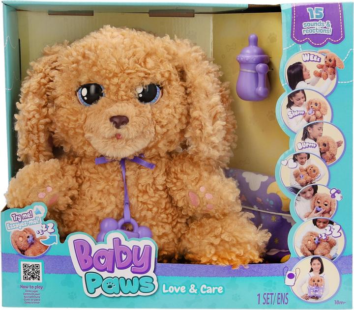 Produktbild IMC Toys Baby Paws Interaktiver Labradoodle (30.40 cm)