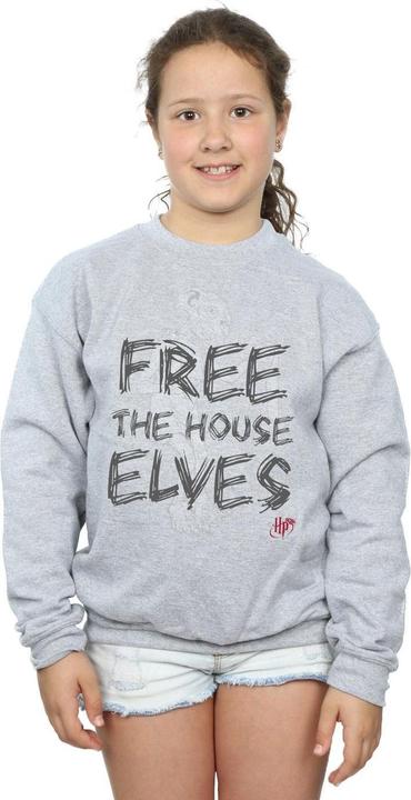Immagine prodotto Dobby Free The House Elves Felpa Ragazze (128)