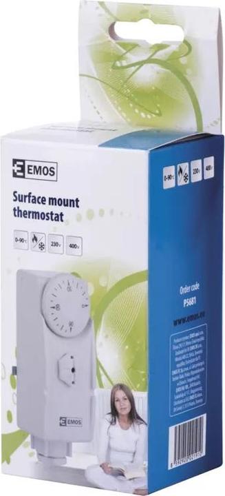 Produktbild Emos Anlege-Thermostat P5681, manuell