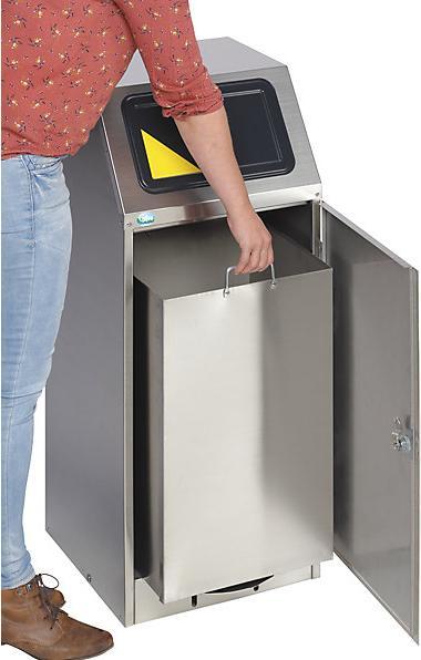 Image du produit VAR Collecteur de déchets 75 avec pédale 1005 x 405 x 475 mm (78 l)