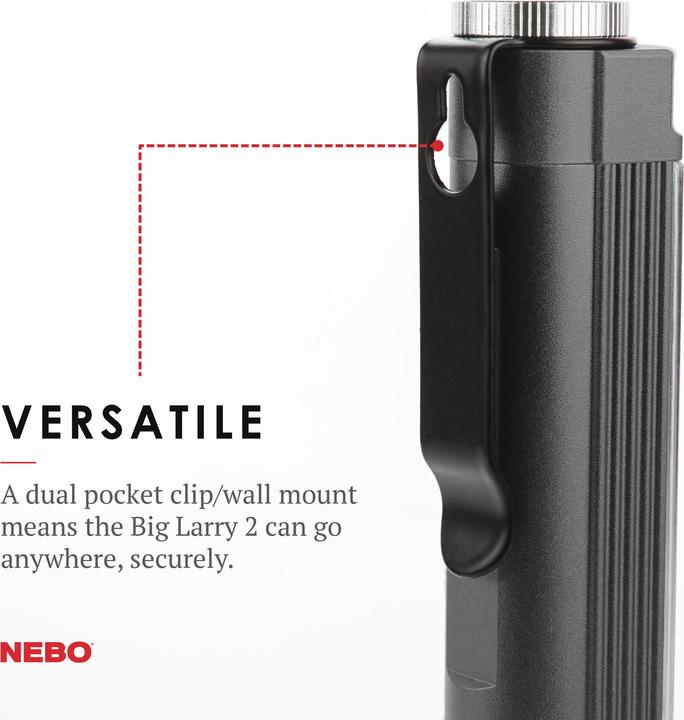 Image du produit Nebo Big Larry 2 (19.70 cm, 500 lm)