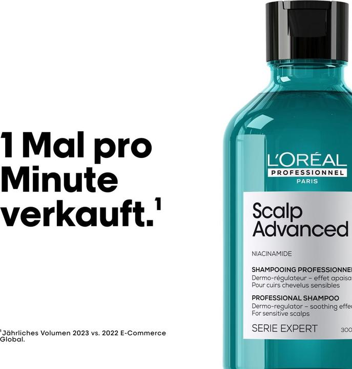Actual product image L'Oréal Professionnel Série Expert Scalp Advanced - Anti-Discomfort Dermo-Regulator (300 ml, Liquid shampoo)