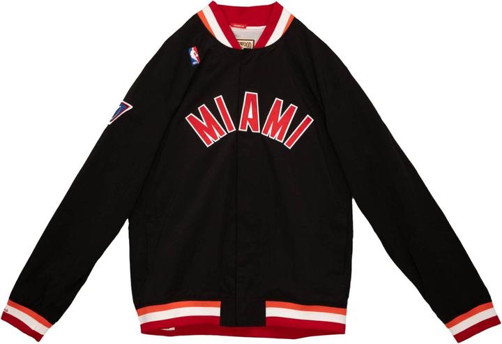 Produktbild Mitchell & Ness NBA Miami Heat Warm Up Jacke Herren (M)