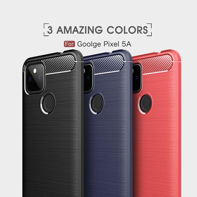 Productafbeelding MU Style Koolstofvezel TPU Softcase-serie (Google Pixel 5a)