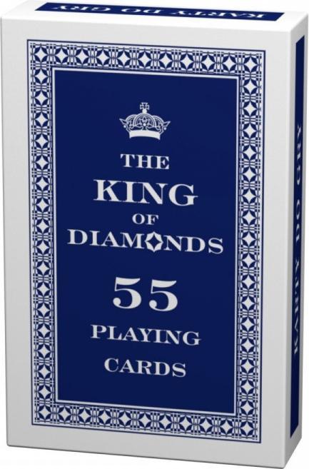 Actual product image Trefl Karten – Der König der Karo 55 TREFL-Blätter