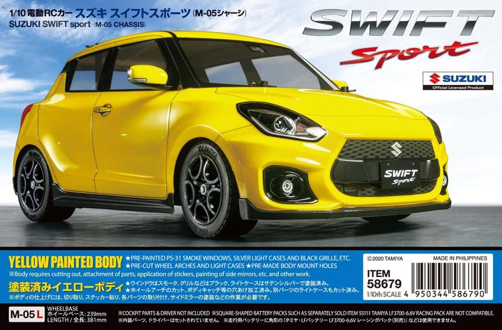 Immagine prodotto Tamiya RC auto modello 1:10 Suzuki Swift sport (Kit)