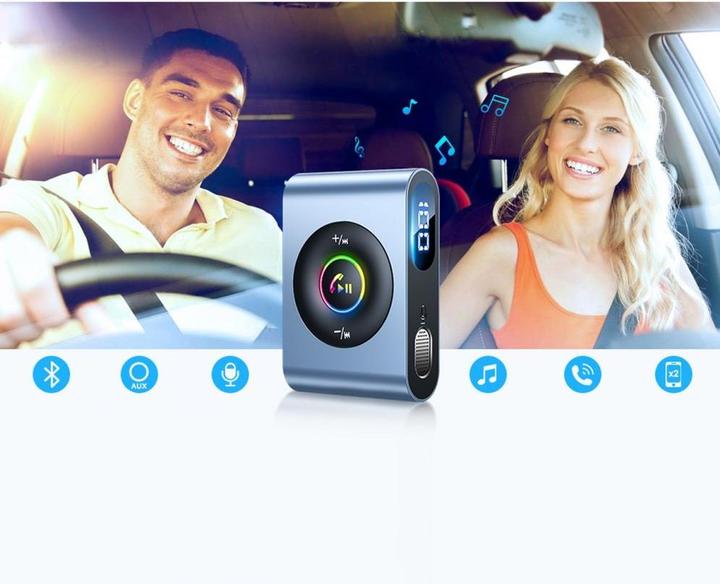 Image du produit Joyroom Récepteur Bluetooth 5.3 AUX JR-CB1 (gris) (Récepteur)