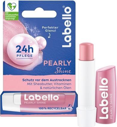 Immagine prodotto Labello Balsamo labbra con lucentezza perlata e gloss scintillante per un'idratazione 24h su 24h 4,8g (Cura matita)