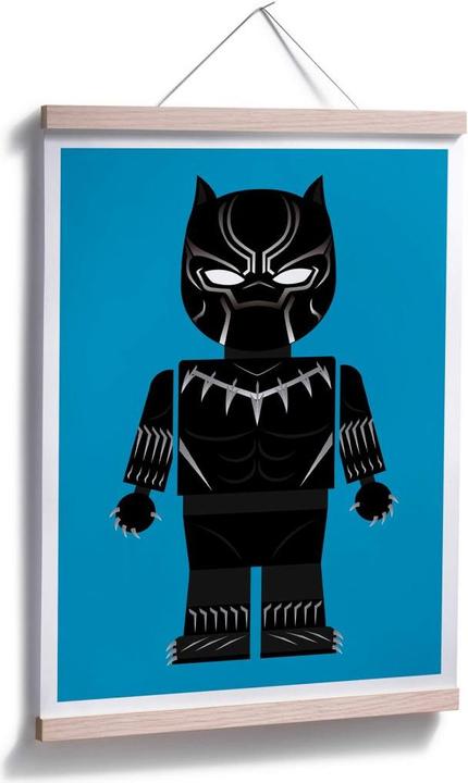 Produktbild Trenddeko Black Panther Spielzeug (30 x 40 cm)