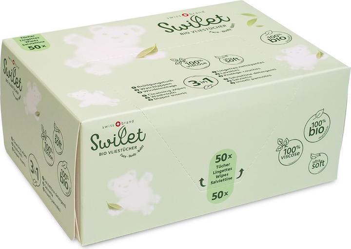 Swilet Die Bio-Vliestücher und Windeleinlagen (Monatsbox, 600 Stück)