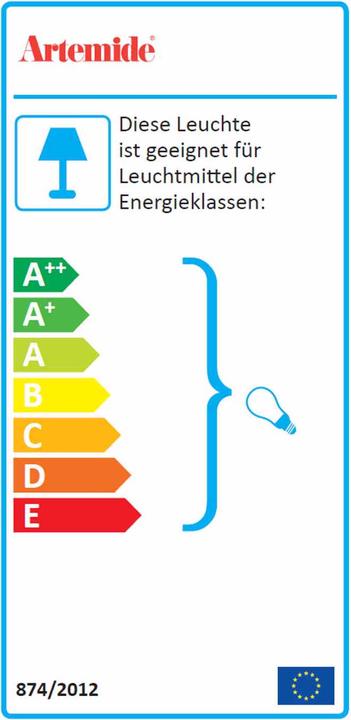 Energy Label Artemide Tolomeo Micro (267 lm, E14)