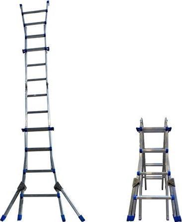 Actual product image Silkeborg STAGES Can be used as a Viennese ladder, extended Viennese ladder and as a long lean-to ladder. (Single ladder)