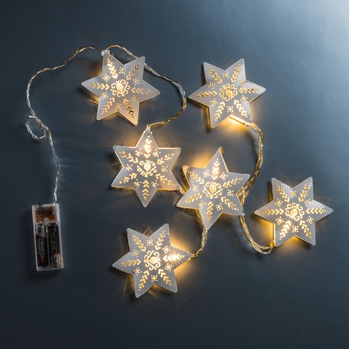 Actual product image Angela Bruderer LED-Lichterkette «Stern» (1.44 m)