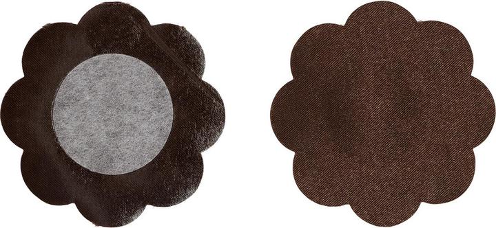 Image du produit Bye Bra Satin Nipple Covers 3 Pack - Dark Brown XL