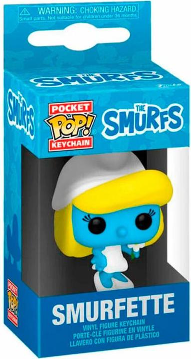 Actual product image Funko The Smurfs POP! vinyl keyring 4 cm Smurfette Display (12)