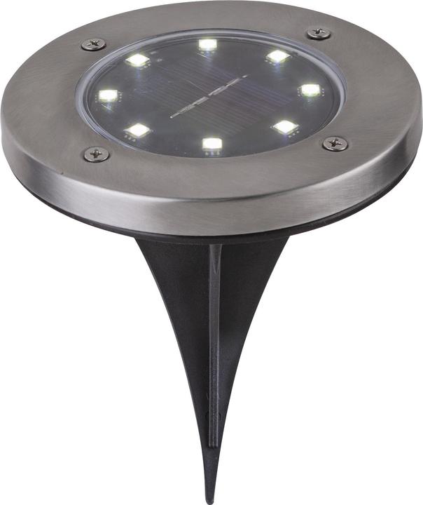 Immagine prodotto Globo Luce Solare In Acciaio Inox, 8xled (2 x)