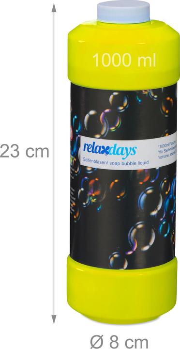Actual product image Relaxdays 3x Bubble Refill Bottle