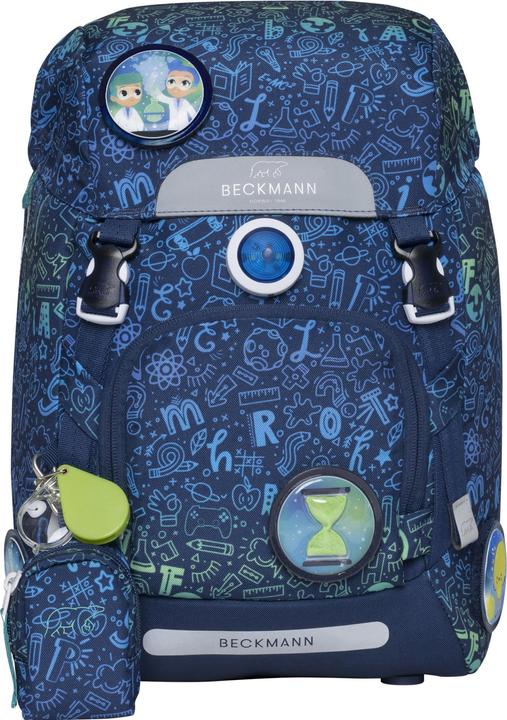 Beckmann Schulrucksack Classic mit Wendetasche (22 l)