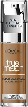 Actual product image L'Oréal Paris L'Oreal Paris True Match Liquid Foundation Skincare Infused with Hyaluronic Acid SPF 17 30ml 8N Capp