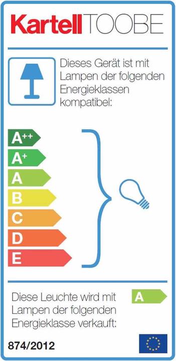 Image du produit Kartell Toobe Led lampe de table (E27)