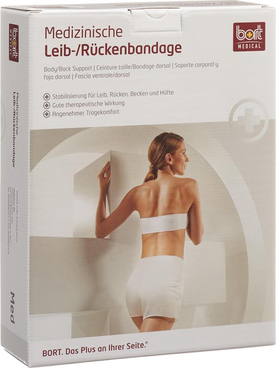Bort Medical Abdominalst Schwangere 24cm -135cm Gr3 weiss (3)