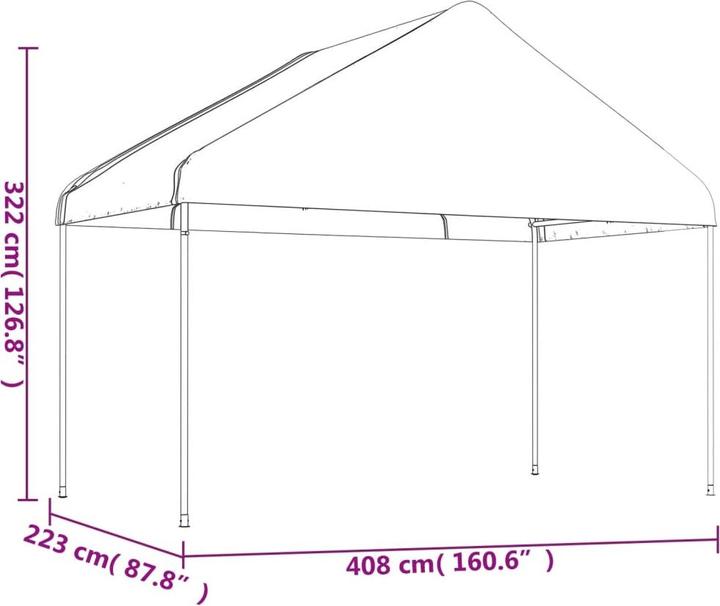 Actual product image VidaXL Otto (1561 cm, 408 cm)